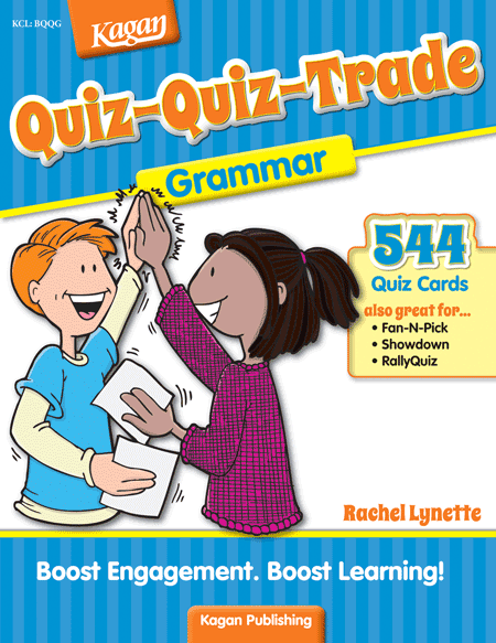 Quiz-Quiz-Trade Grammar grades 2 to 6 book cover