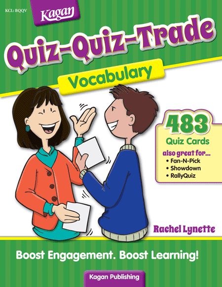 Quiz-Quiz-Trade Vocabulary grades 2 to 6 book cover